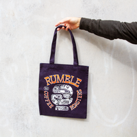 Rumble Illustrated Boxing Gloves Tote Bag